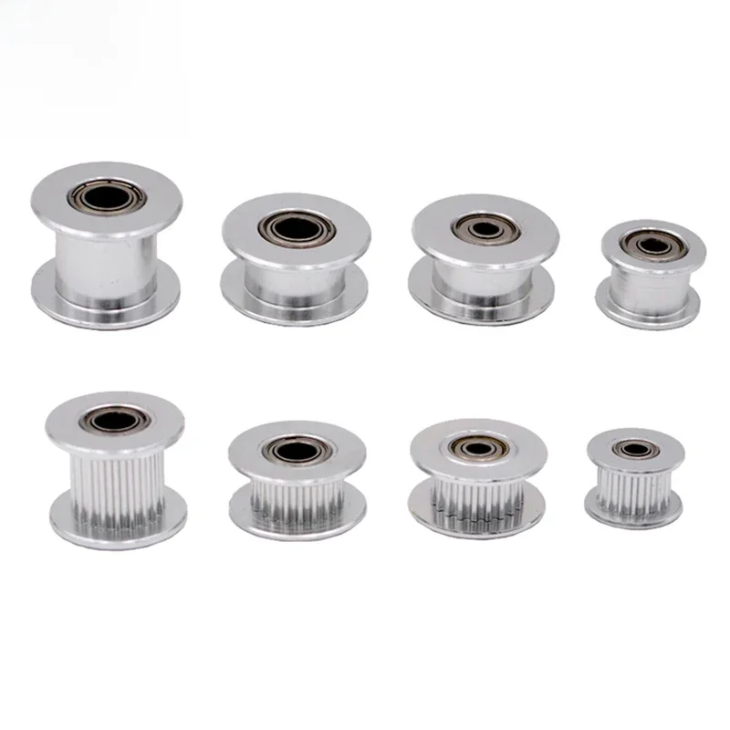 GT2 koła koło rozrządu 16-zębów 20-zęby z 3mm lub 5mm otwór z łożyskami do 3D części drukarki pasek rozrządu 6mm 10mm — zdjęcie 2