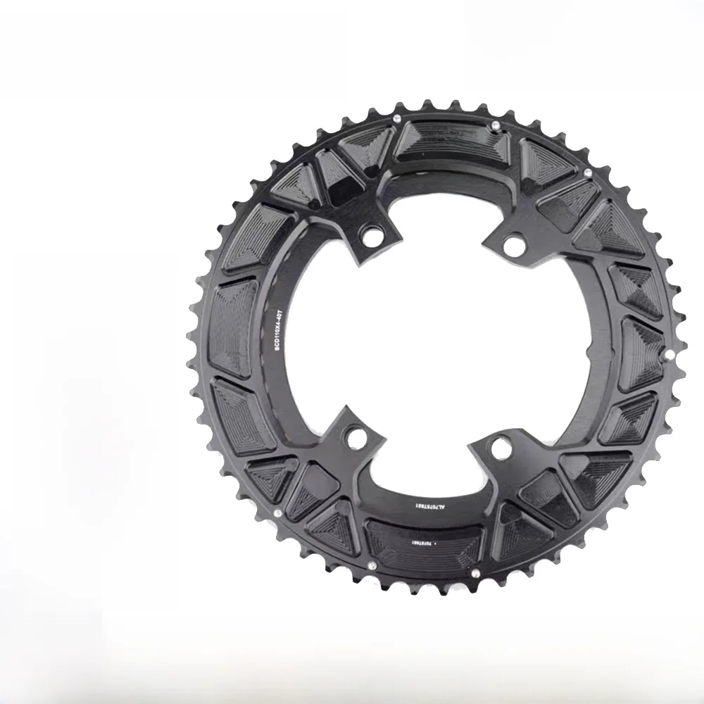 AliExpress DECKAS Stone 110bcd Double Chainring for Shimano 105 R7100 UT R8100 DA R9200 Road Bike Round 52 36T 53 39T 54 40T 50 34 48 33 46-32T 2X