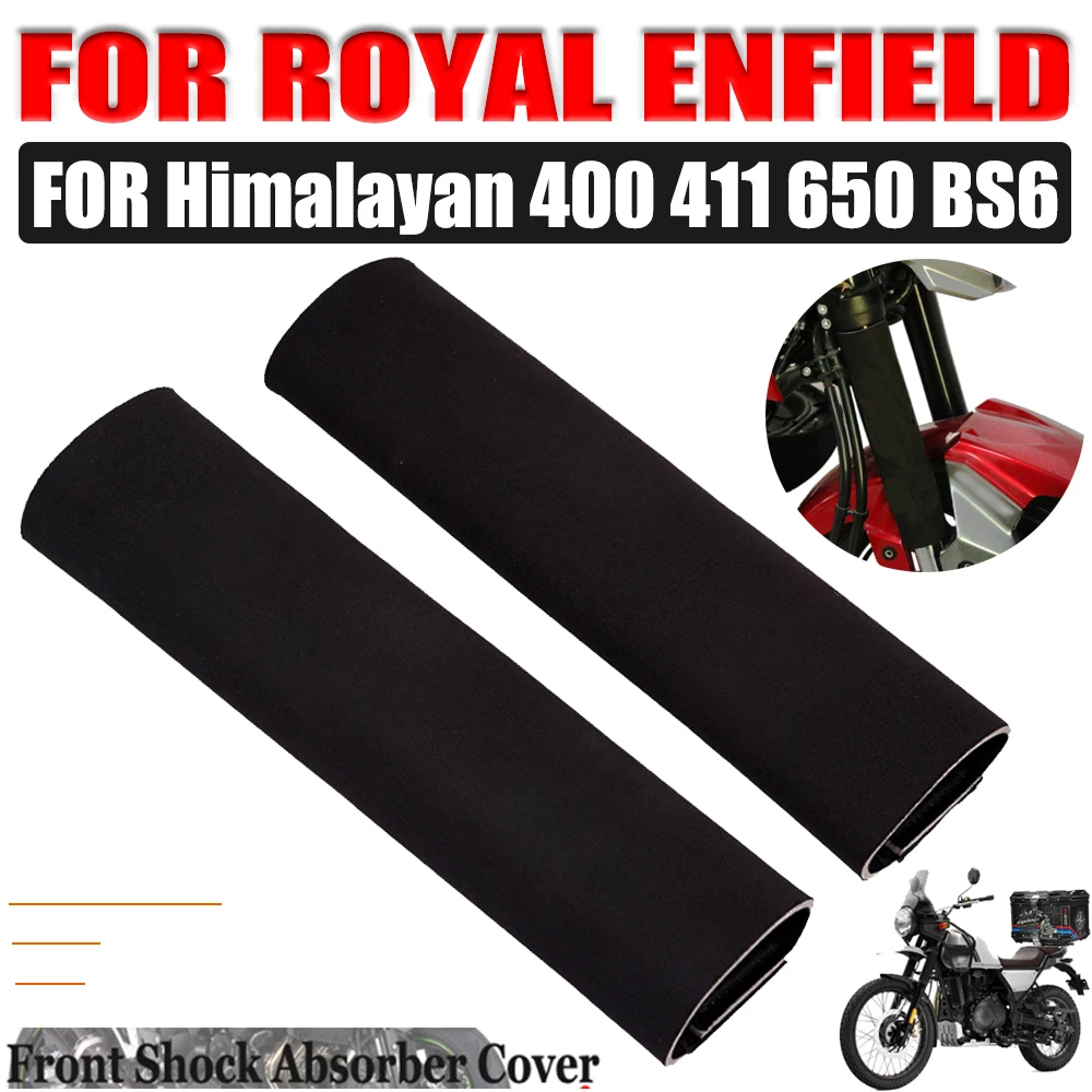 Per Royal Enfield Himalayan 411 400 650 BS6 parti del motociclo forcella pelle anteriore protezione ammortizzatore copertura protezione antipolvere