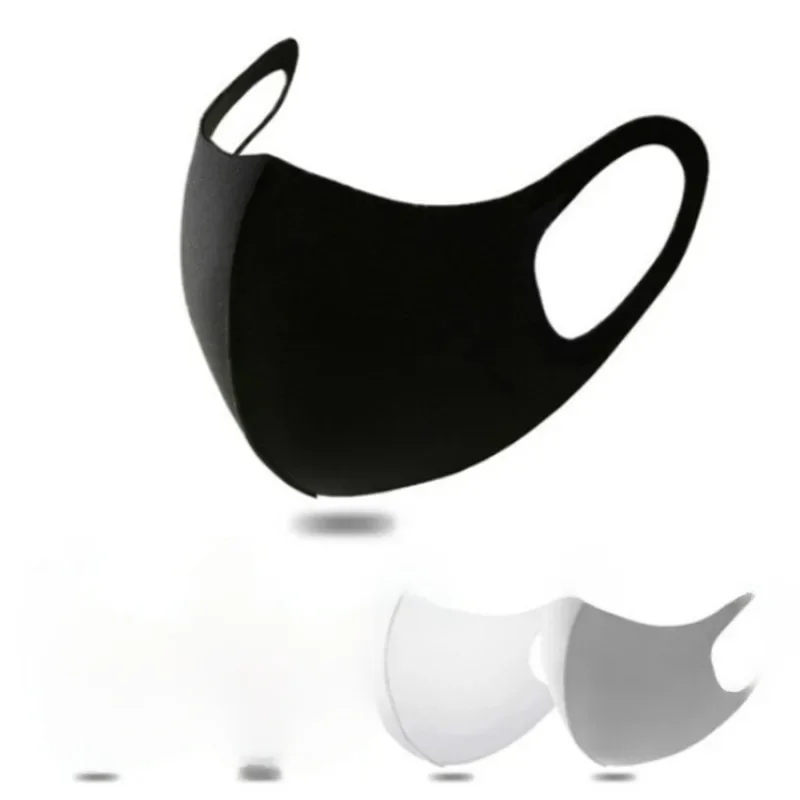 1/10 pièces masque en soie glacée printemps et été anti-poussière lavable masque facial réutilisable unisexe adulte/masque Protection de voyage en plein air