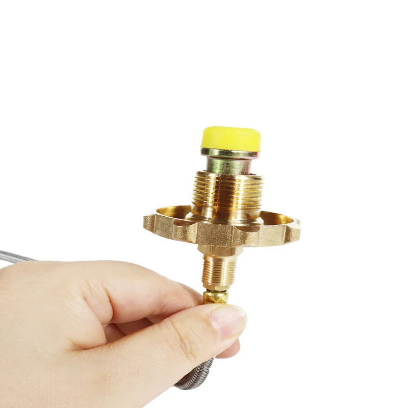 Außen gasherd Propan Nachfüll adapter Gastank Anschluss leitung Camping brenner Adapter LPG Flaschen schlauch anschluss – Detail 10