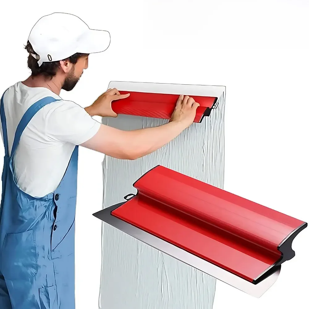 Drywall Smooth Wall Trowel Brush, Wall Flexible Blade Spray, Acabamento de Pintura, Putty Building