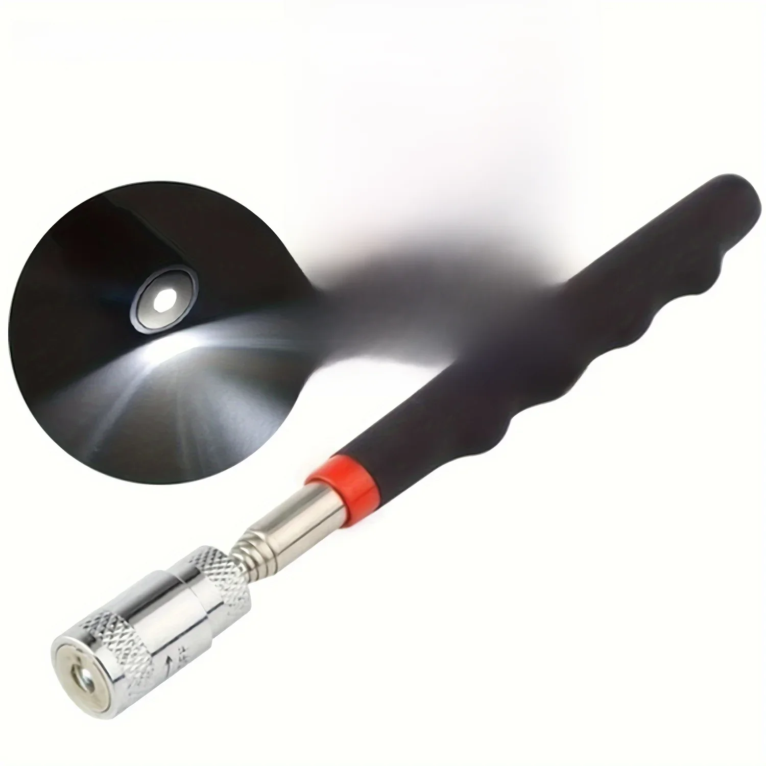 Portátil Magnetic Pick Up Tool, Tocha LED telescópica extensível, Ímã Rod para reparação Shop, 1Pc