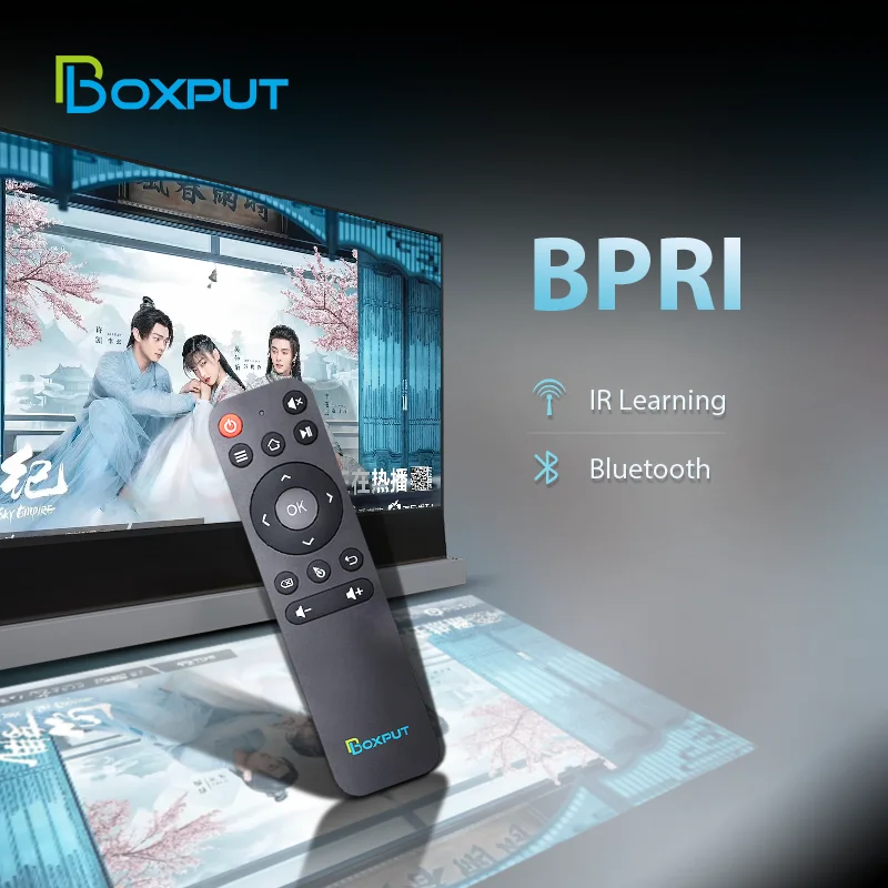 BPR1 BPR1S BLE 5.0 Wireless Air Mouse Gyroscope IR Learning Wireless Remote Control For Android Smart TV Box And PC Smart Home