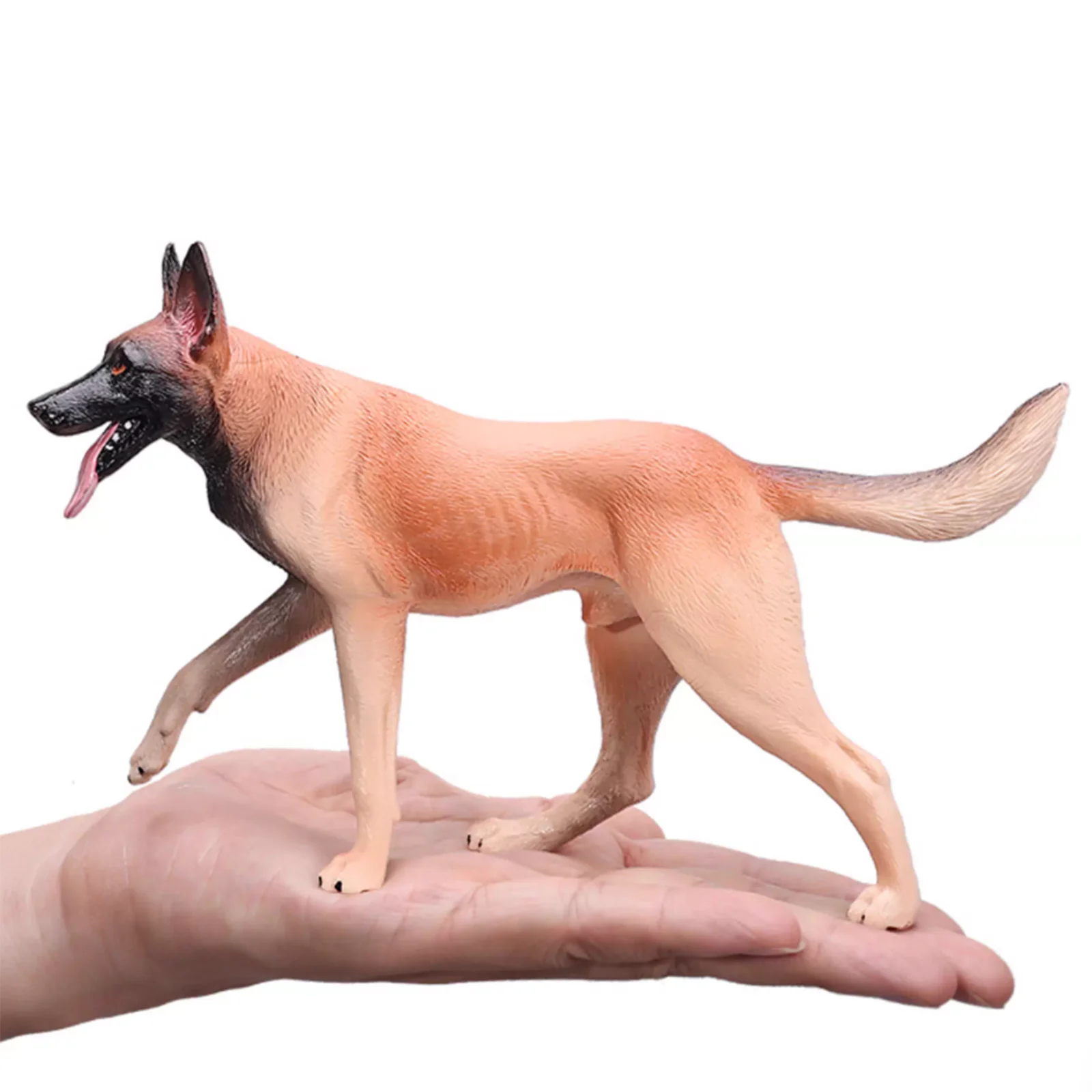 1/6 الكلب الشكل الحيوان تمثال ديوراما مصغرة تخطيط واقعية لعبة تعليمية الكلب تمثال Playset مصغرة المشهد نموذج