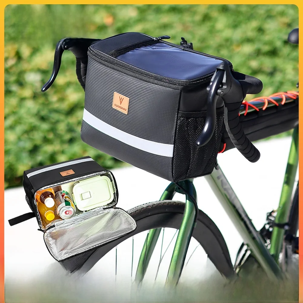 AliExpress Shunmaii Insulated Trunk Cooler Bag 8L Cycling Bicycle Rear Rack Luggage Bag Bike Storage Front Bag Waterproof with Reflective Stripolder