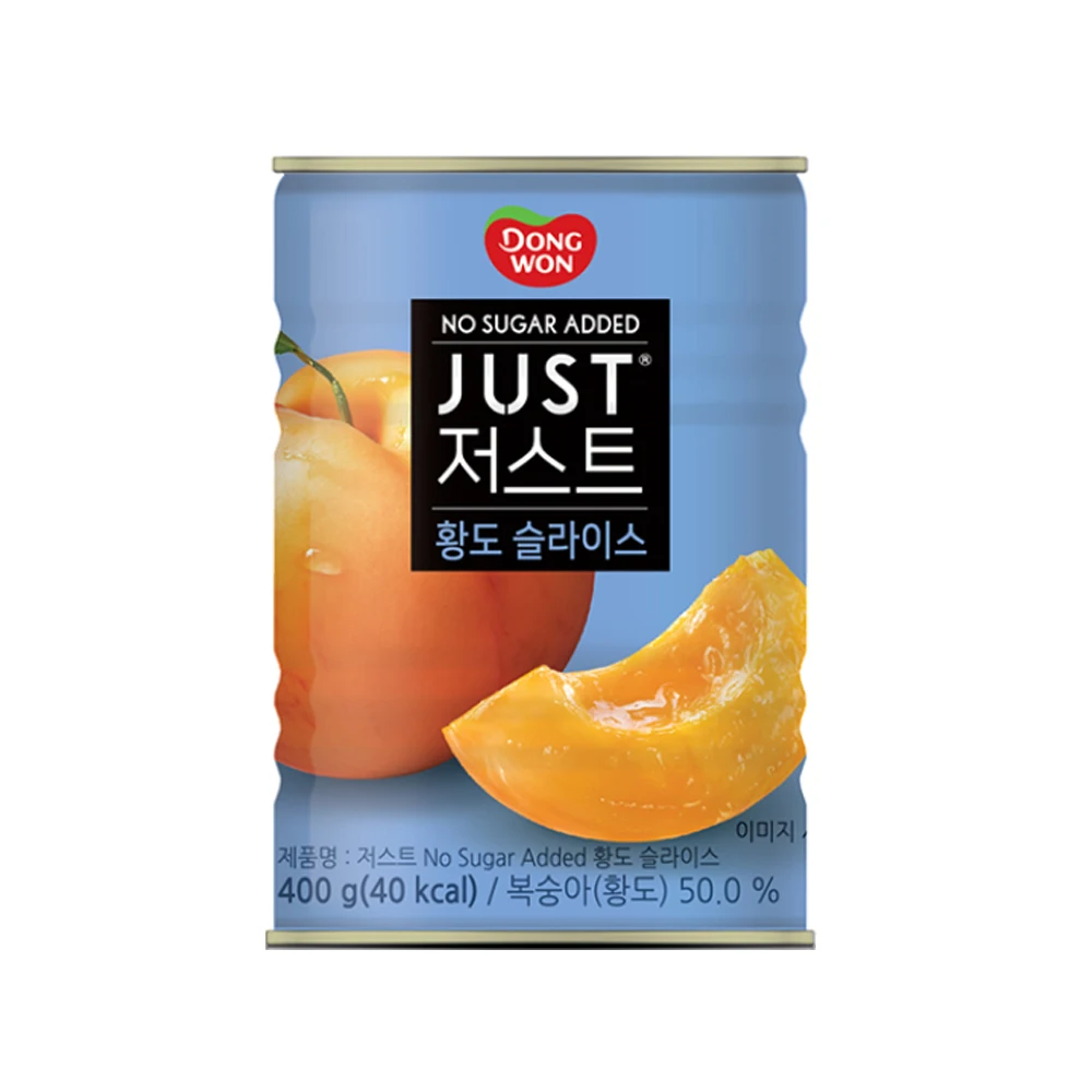 Dongwon just no Sugax slice 400g x 6 cans/canned fruit