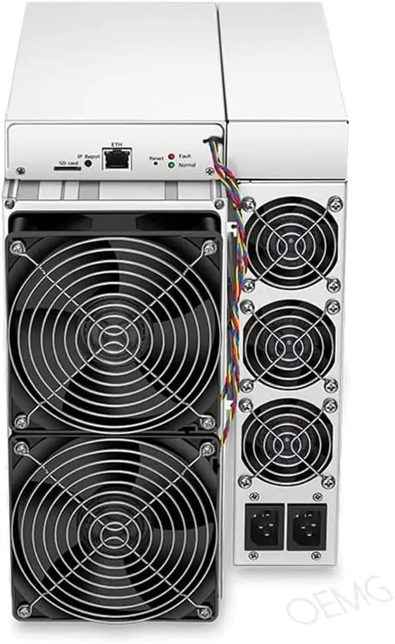 

NA КУПИТЬ 4 ПОЛУЧИ 2 БЕСПЛАТНО Новый Antminer S19 Bitmain Bitcoin Miner 90T 3105W В комплект входит блок питания Asic Mining SHA-256, оборудование от OEMGMINER (90T)