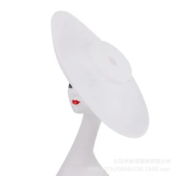 Sinamay Fascinator Hat Base XL Disc Headpiece