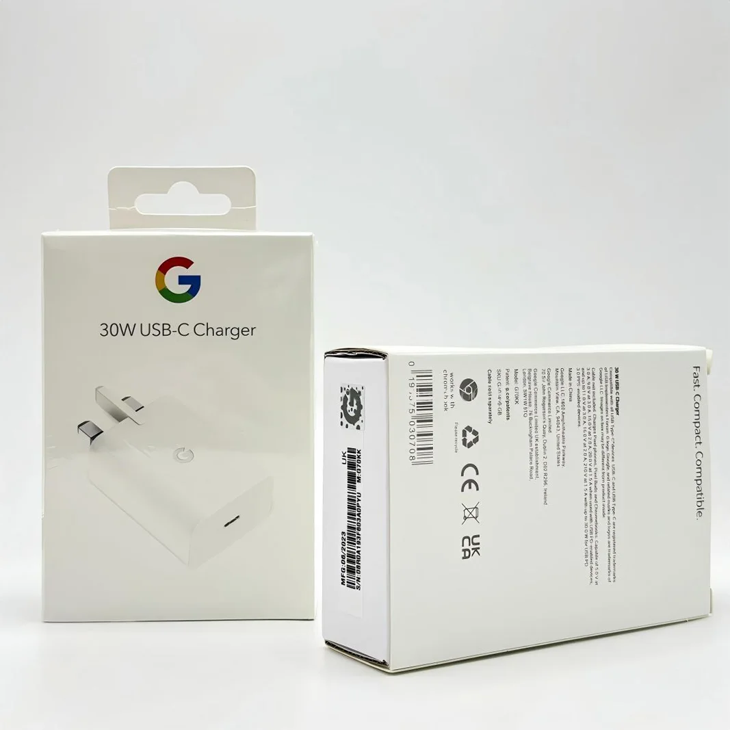 

Адаптер Google EU, 30 Вт, быстрое зарядное устройство, кабель Type-C для Google Pixel 9 8 7 6 Pro XL 6A, зарядное устройство для мобильного телефона с быстрой зарядкой через USB