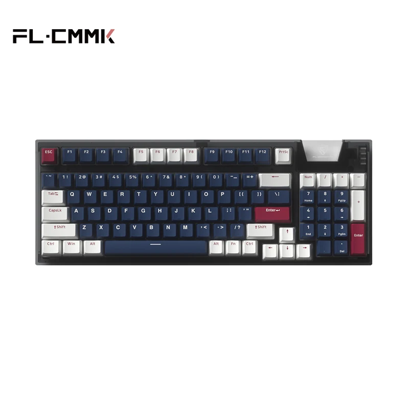 

FL·ESPORTS GUANGMO X5 Pro Gaming Mechanical Keyboard Optical Switch Hot Swappable 95-Key RGB Wired Keyboard for Gamer PC Laptop