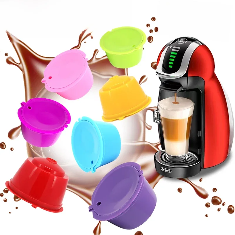 Tasse filtrante réutilisable pour capsules de café : rechargeable, écologique et parfaite pour les amateurs de Nescafé Dolce Gusto