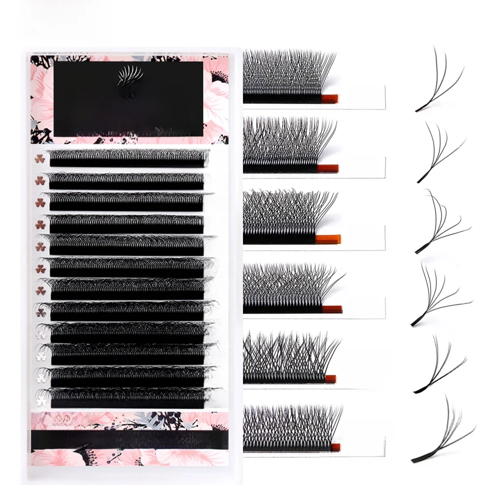 Befer Cilios YY/3D/4D/5D/6D W-vormige Valse Wimpers Extension Technologische Vezel Hoge kwaliteit Zachte Natuurlijke Professionele Groothandel - afbeelding 2