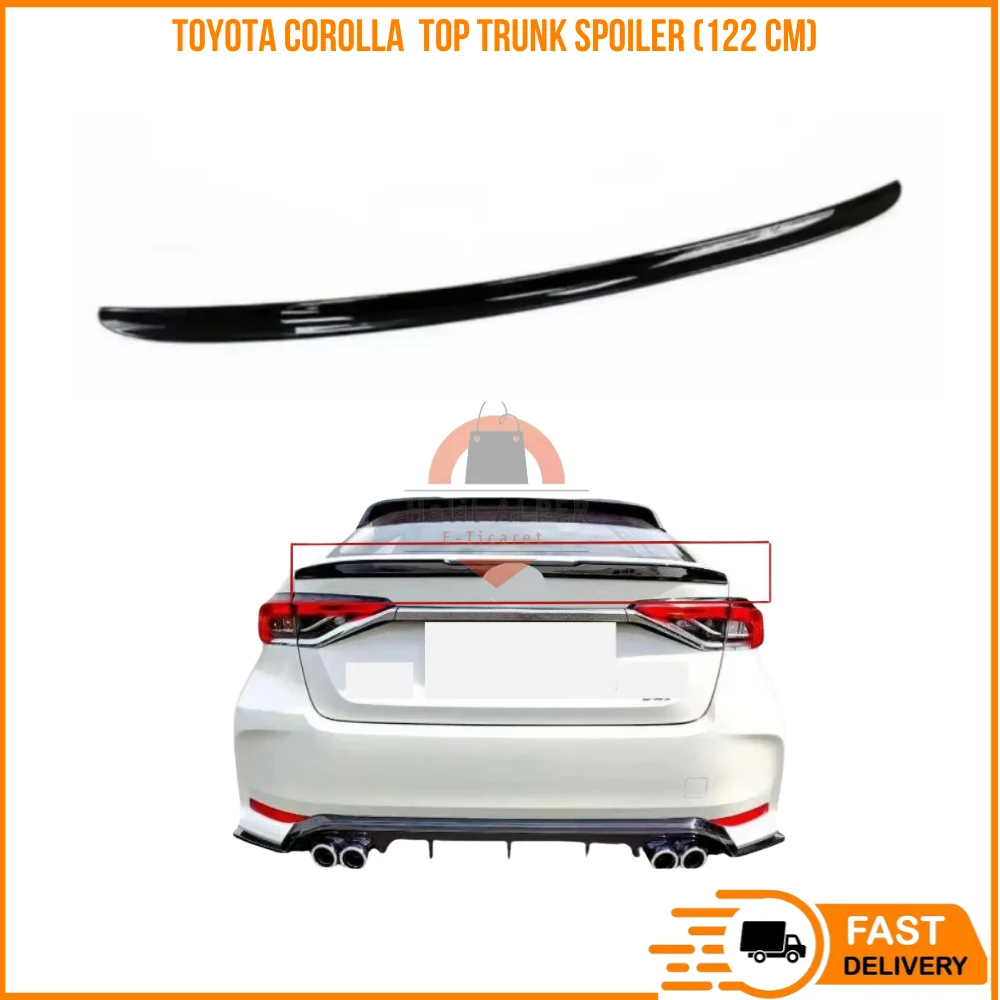 

For Toyota Corolla 2018 Top Trunk Spoiler (122 cm) affordable car parts high quality satisfaction fast shipping