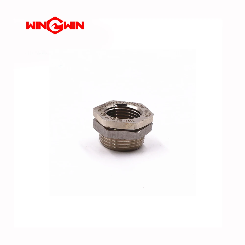 Waterjet Spare Parts 10070092 Nut, Jam, Bulkhead Connector for Hydraulic Water Jet Cutting Machine