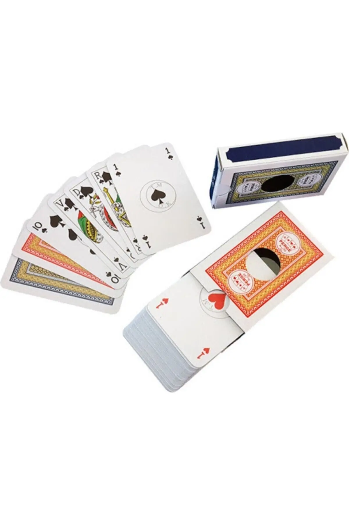 2 Deck Playing Cards 52 Cooked Board Games 4 Players Gambling Poker King Las Vegas Quality Cards Party Fun Magic Tricks Wizard