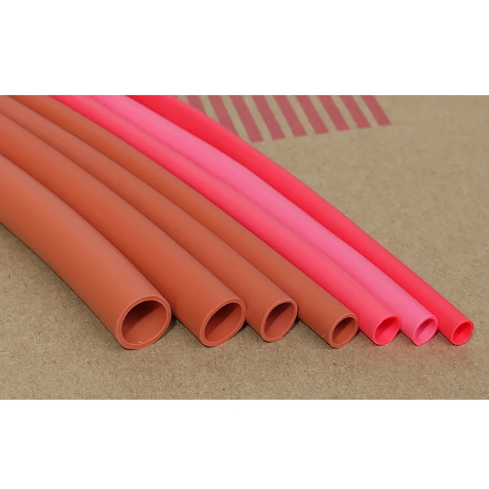 1M 5M 10M RED 1.7:1 Ratio Silicone Rubber Heat Shrink Tubing  φ0.8 1 1.5 2 2.5 3 3.5 4 5 6 8 10 12 15 20 25 30mm