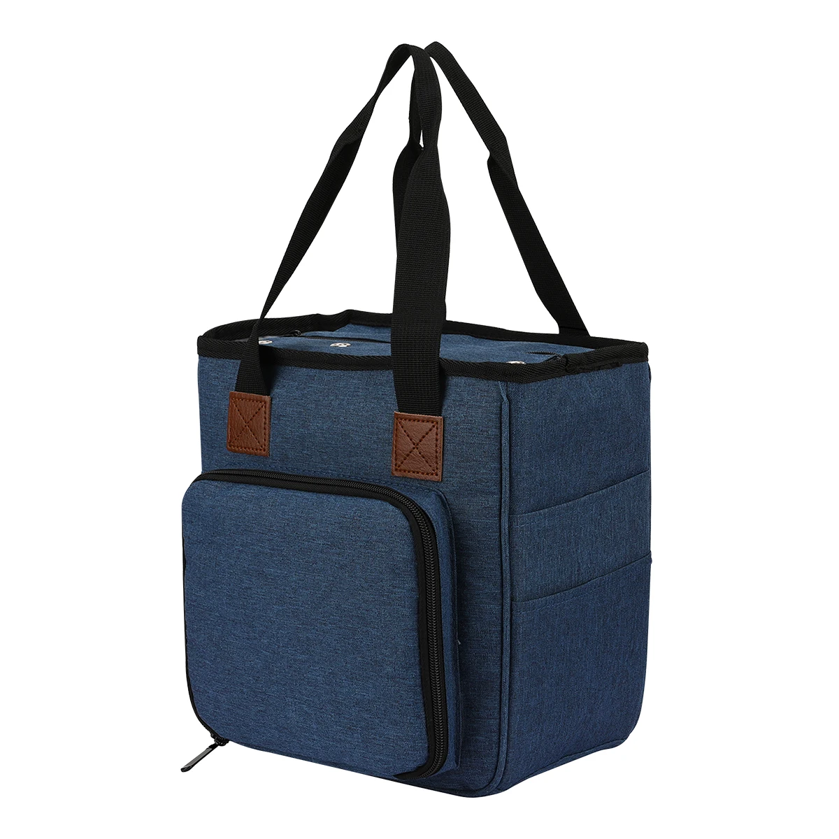 1pc Yarn Storage & Organizer Bag, Knitting Accessories Organizer Pouch, Portable Crochet Travel Bag for Moms & Women