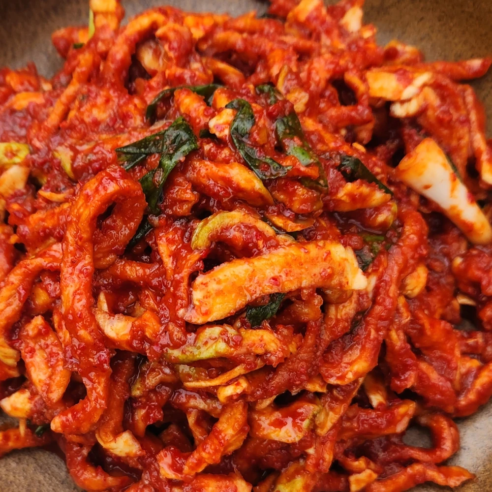 Dried radish kimchi