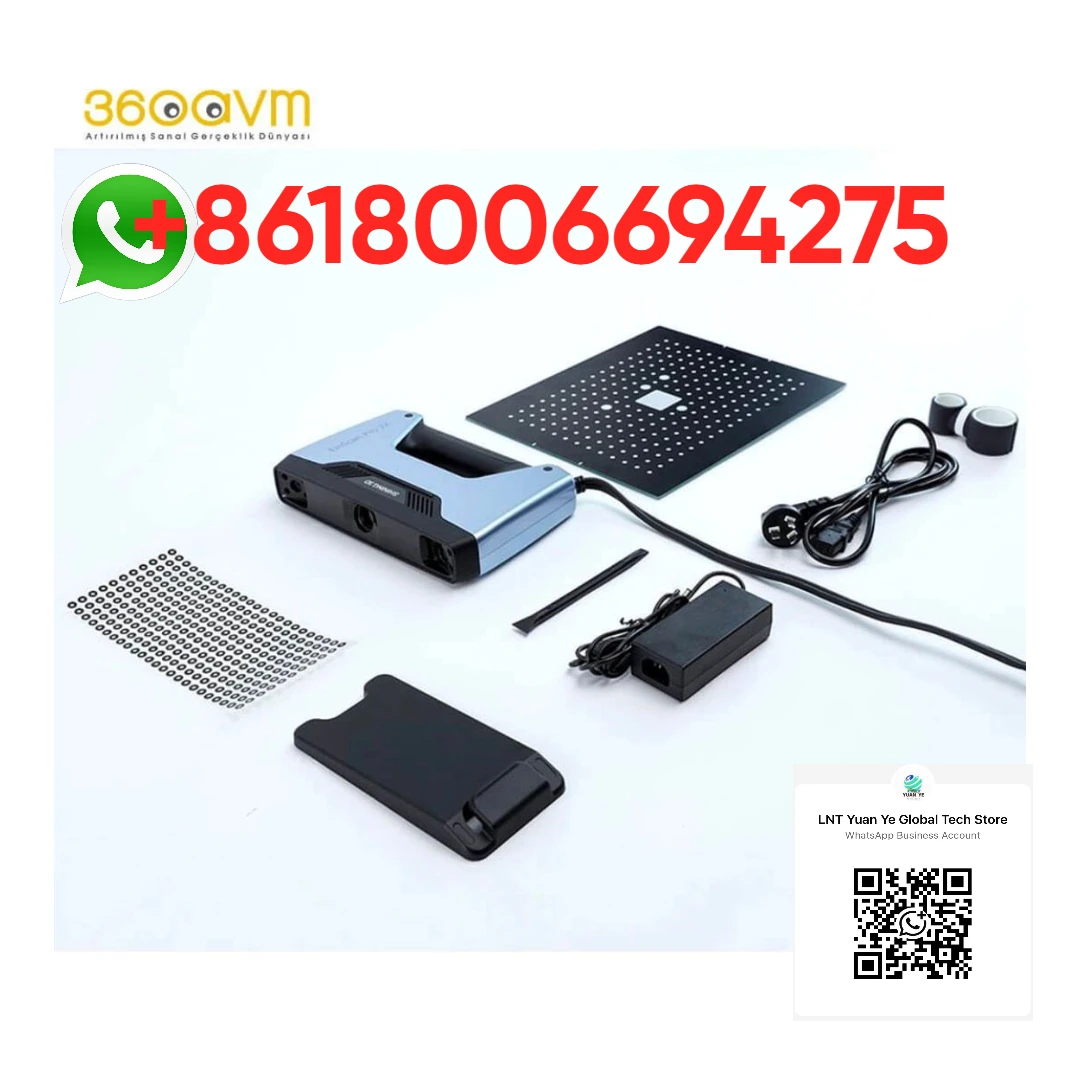 B. COMPLETE SET EinScan Pro HD Handheld 3D Scanner with USB Interface Accurate up to 0.04 mm Can Be Moved During Scanning