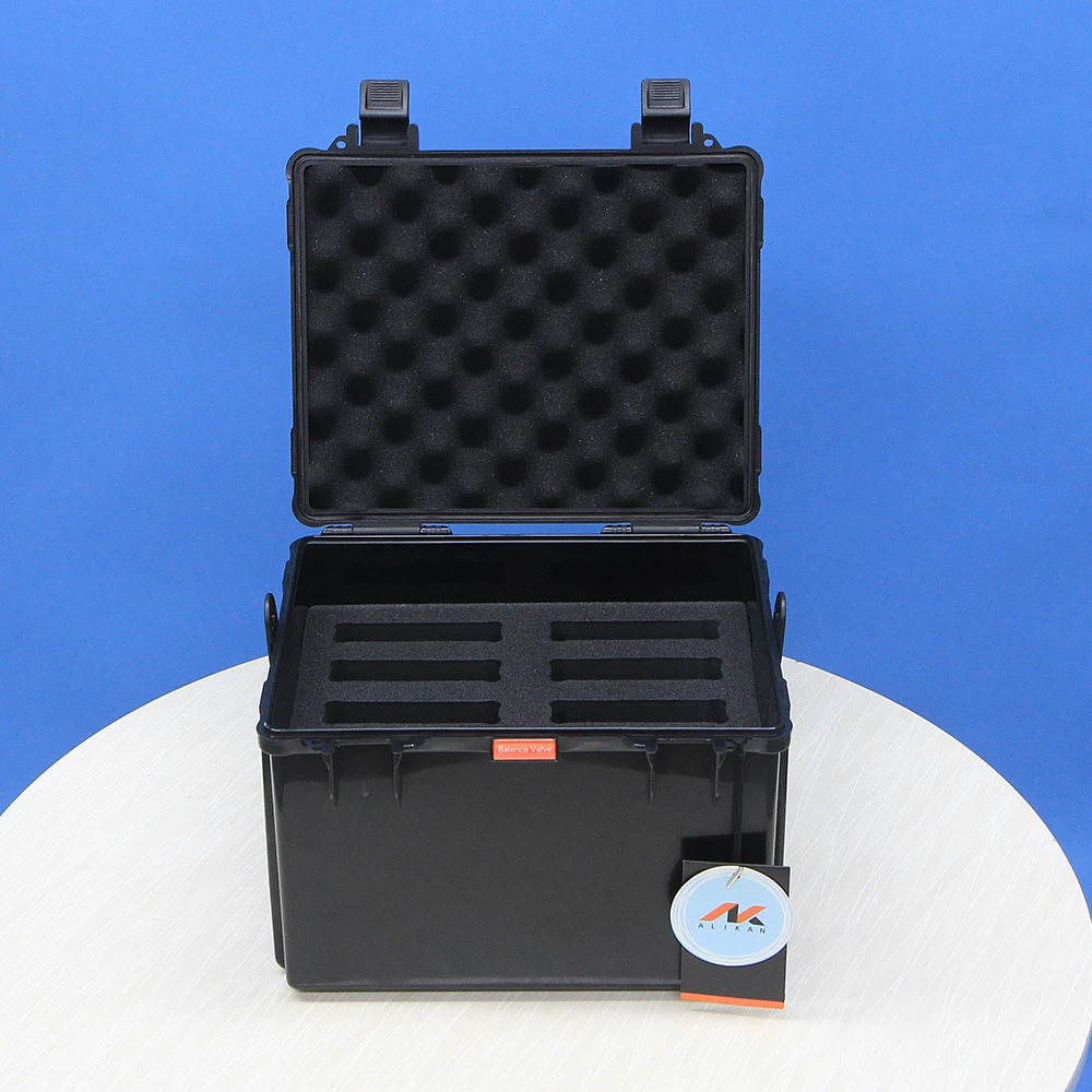 ALIKAN HDD8-WP 32x26.8x21.6cm Hard Disk Storage Box PP Material Waterproof Hard Case Waterproof Box Dust-proof Shock Protection