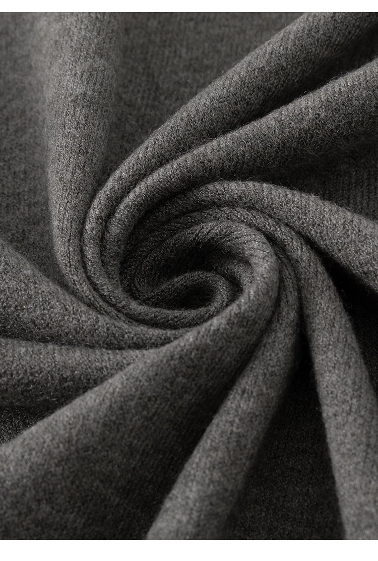 MZ62054 Damen-Strickjacke aus weichem Kaschmirmix, Kurzarm, Polokragen, Knopfleiste, edles Alltagstop – Detail 11