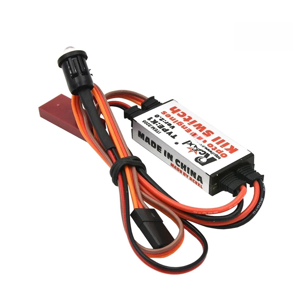 Rcexl Opto Gas Engine Kill Switch Shut Down Versie 2.0 voor RC Benzine Vliegtuig DLE Engieen Fix Wing Vliegtuig - afbeelding 2