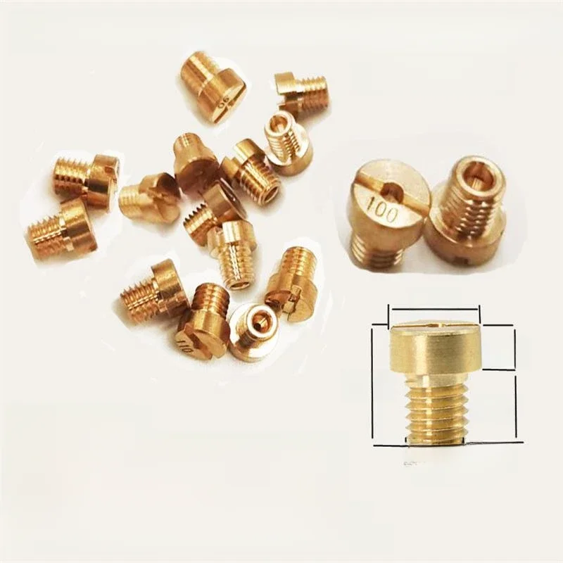 Pour Dellorto SHA SHB UA UB PHBG VHB-CS VHBT-CS # 30-135 Kits de carburateur PHBG 10 pièces et 12 pièces carburateur principal Jet M5 Gicleur