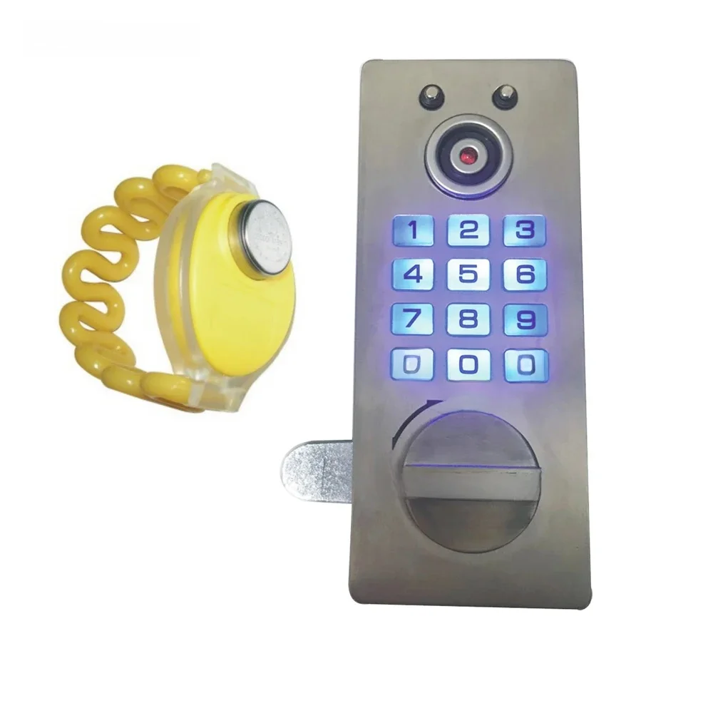 Stainless Steel TM card Cabinet Locks Digital Electronic Password Keypad Number Cabinet Code LOCK