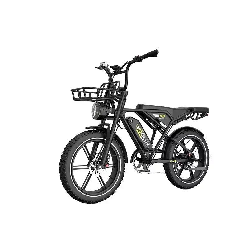 AliExpress KOOLUX X9 PRO 20" Dual Batteries Fat Tire Ebike for Adults 750W Motor 48V 31.2AH Battery E-Bike with 120 miles Range Cycle