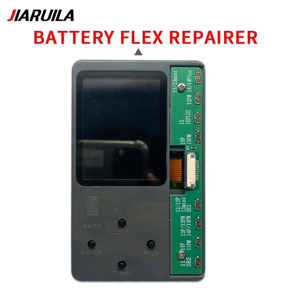 

YF Battery Repair Machine For Iphone 15 14 13 12 11Pro Max SE Detection Modify Battery Efficiency 100% Cycle Health Data Tool