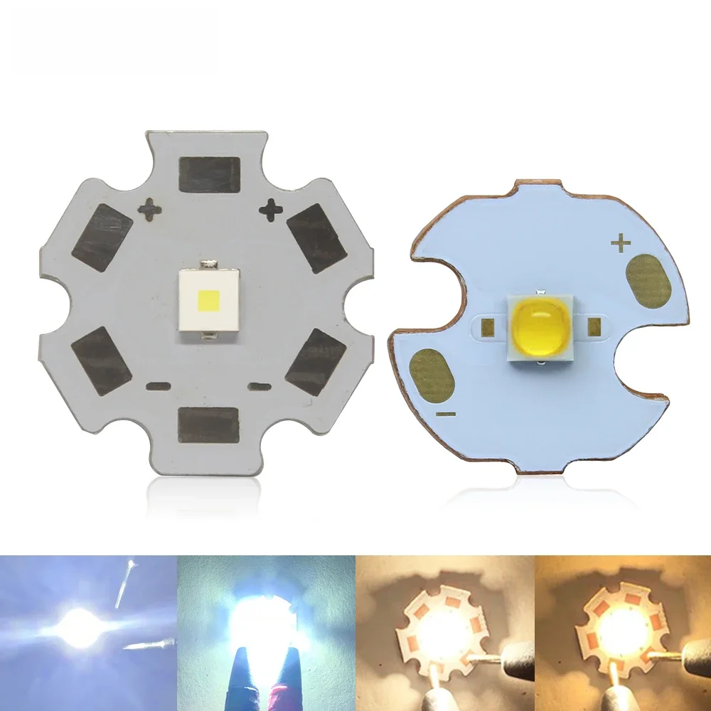 AliExpress HotRed 10W LED Chip XPL-HI 3535 XPL HD Cold White Warm White Bead Diodes 3V 3.7V Lamp Flashlights Parts Source For Bicycle accessory