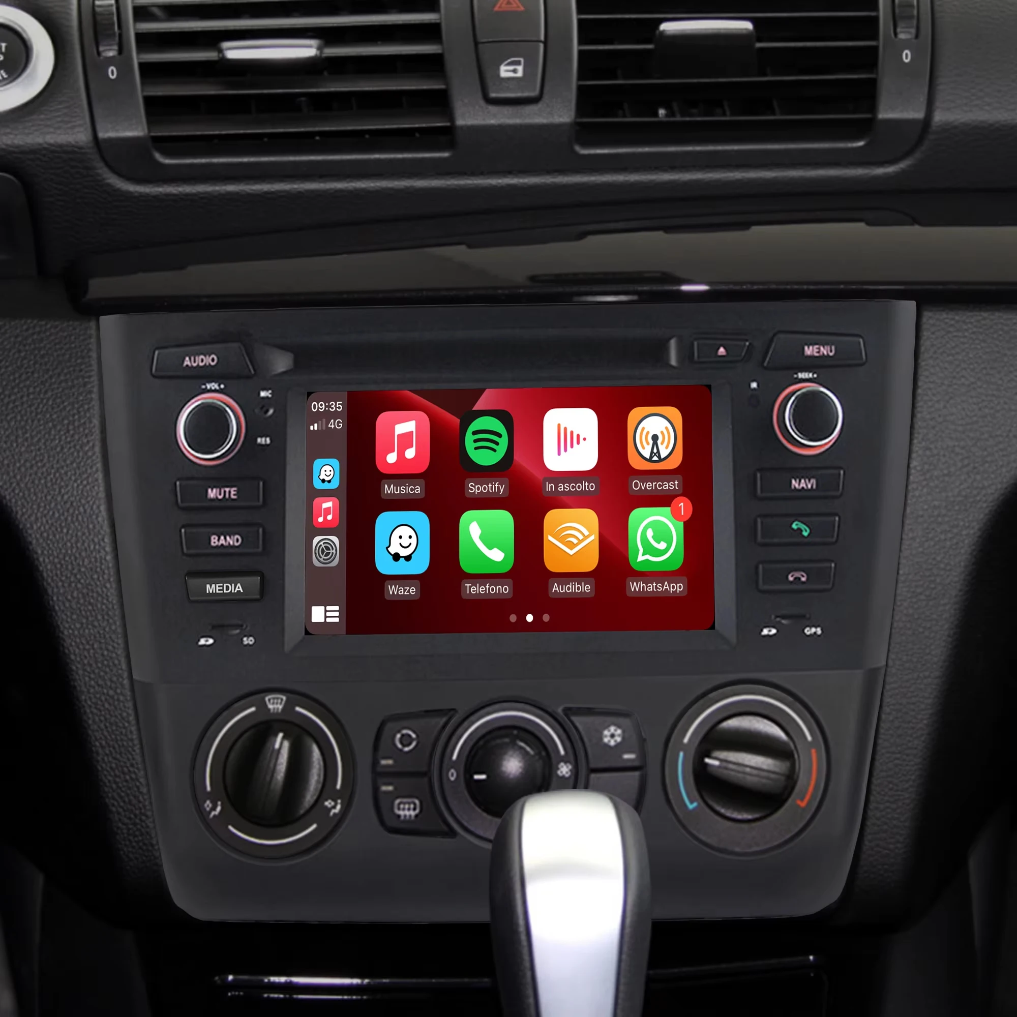 

E82 Android Head Unit for BMW 1 Series E81 E88 (hand) 6.2 inch Car Stereo Apple CarPlay Android Auto DVD RDS BT 4G Wi-Fi Navi
