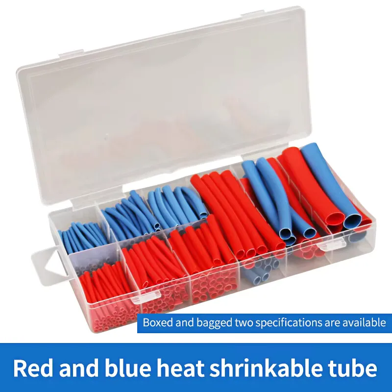 TOOSN 270pcs Heat Shrink Tube shrinkage ratio 2:1 Thermal contra Sleeve cable termoretractil pvc tube tubing Wrap Wire Cable