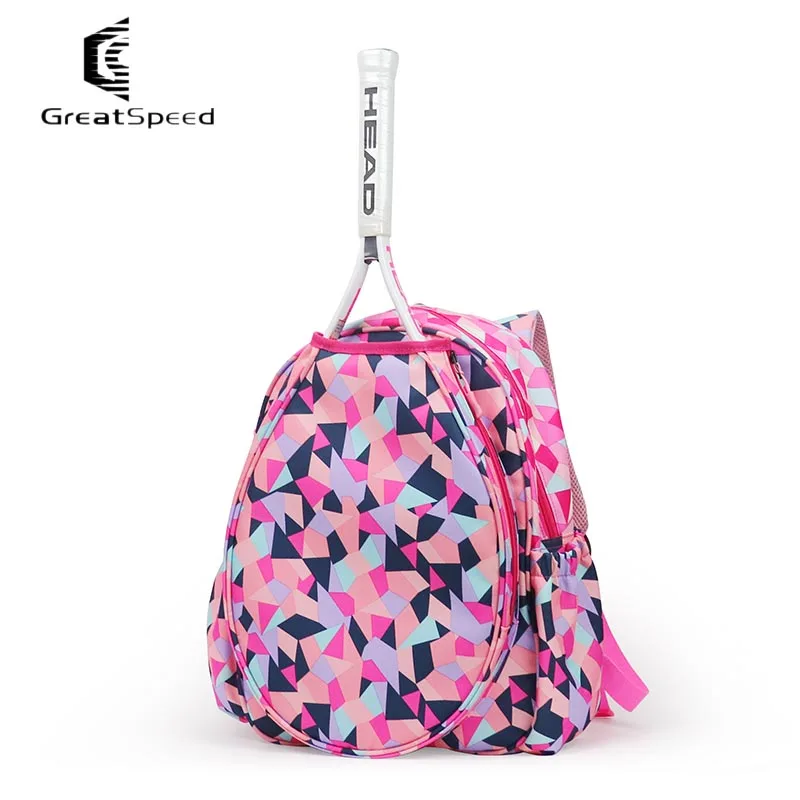 GreetSpeed Tennis Backpack Badminton bag 2-piece Men's and Women's Adult/Child Youth Backpack