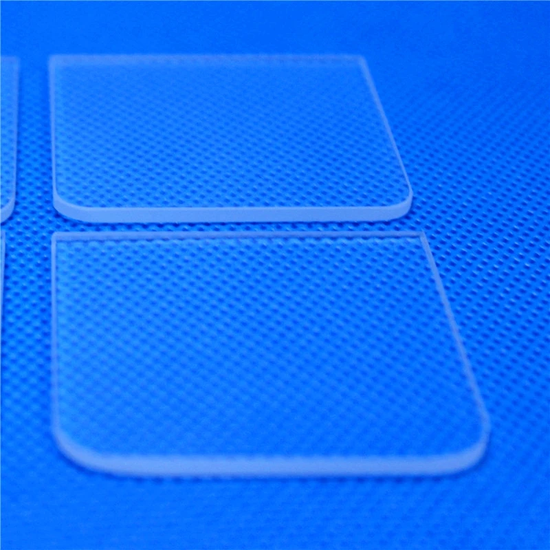 

transparent uv quartz glass plate fused glass for Optics