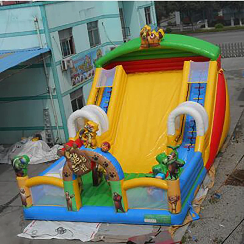 

Good quality PVC giant inflatable dry slide