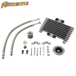 Motocross Oil Cooler 8 Storey 125cc To 400cc GS GN GZ GSX EN for KTM Honda Yamaha Kawasaki Dirt Bike Motorcycle Cooling Radiator