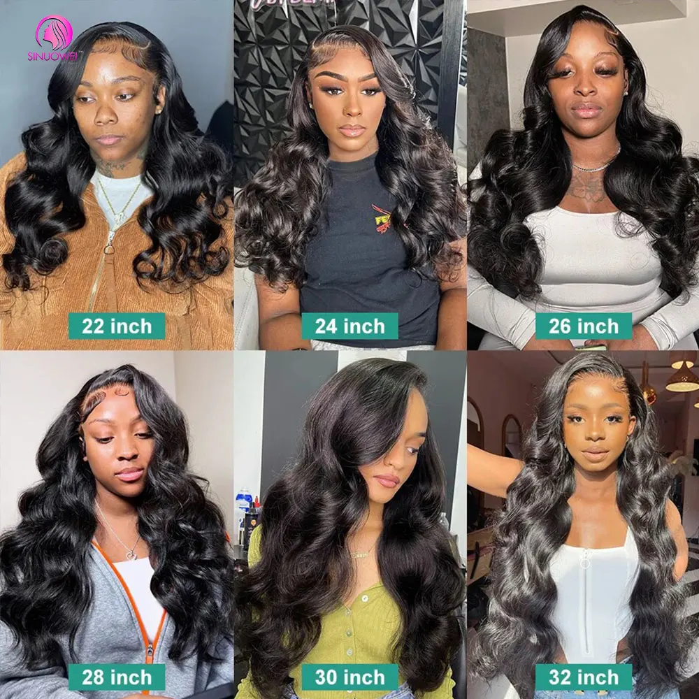 12A Body Wave Bundles 30 32 Inch Raw Black 3 4 Bundles Hair Indian Remy Hair Virgin Unprocessed 100% Human Hair Extensions