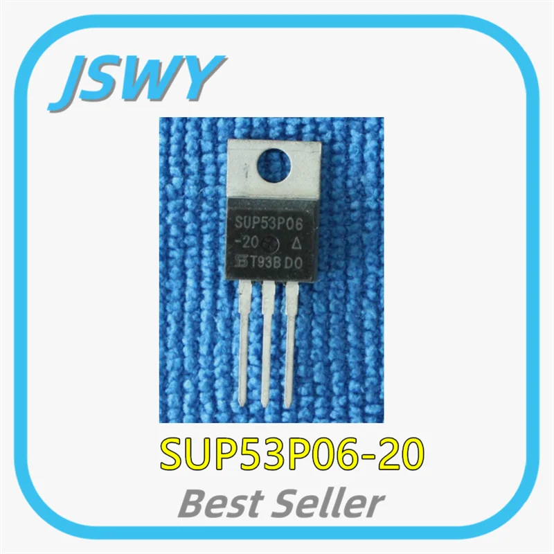 (5/50pcs) SUP53P06-20 TO-220 MOSFET Genuine stock Electronics Brand new Bestselling item fast shipping