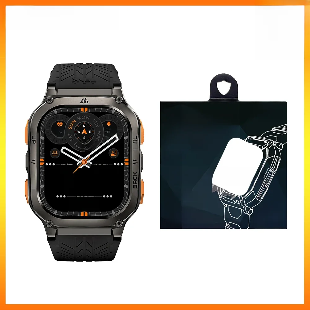 1 zestaw oryginalna folia ze szkła hartowanego do KOSPET TANK M3 TANK M3 Ultra Smartwatch szklana folia ochronna ekranu Protetor — zdjęcie produktu 7