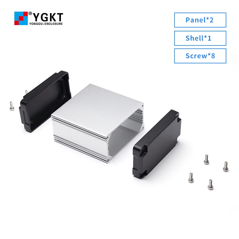 Waterproof Black DIY Housing Instrument Case Project Box Storage Case Electronic Supplies Enclosure Boxes M03 100*50mm