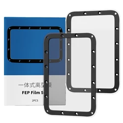 2Pcs Photon Mono 2/Mono 4 FEP Film Resin Vat FEP Upgrades 3D Printer Accessories for Anycubic Photon Mono 2 UV DLP LCD