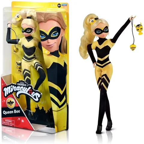 New Miraculous Ladybug anime figures Rena Rouge Cat Noir Queen Bee action figure 10.5 Fashion Doll Accessories Playmates toys