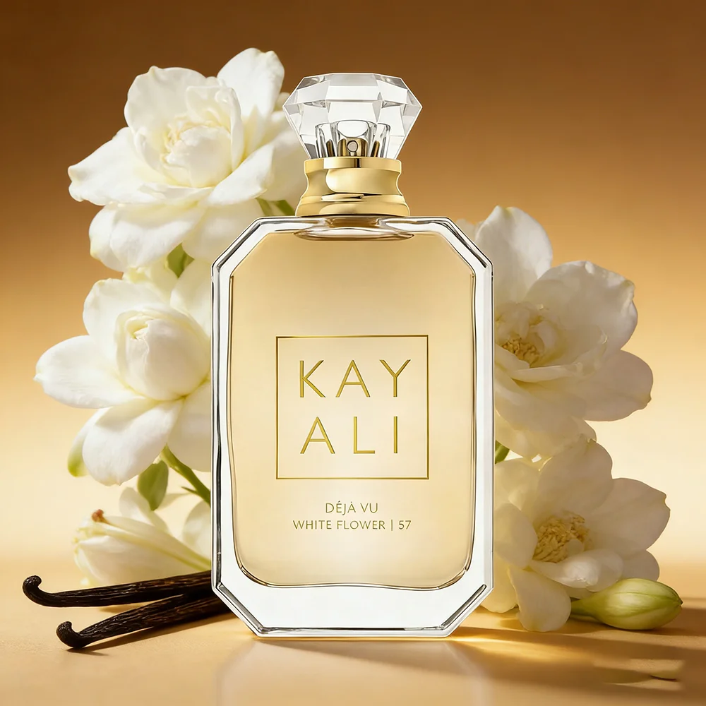 

KAYALI White Flower 57 EDP Intense 3.4 oz, Déjà Vu Collection Creamy Jasmine & Magnolia Perfume, Perfect For Evening & Layering