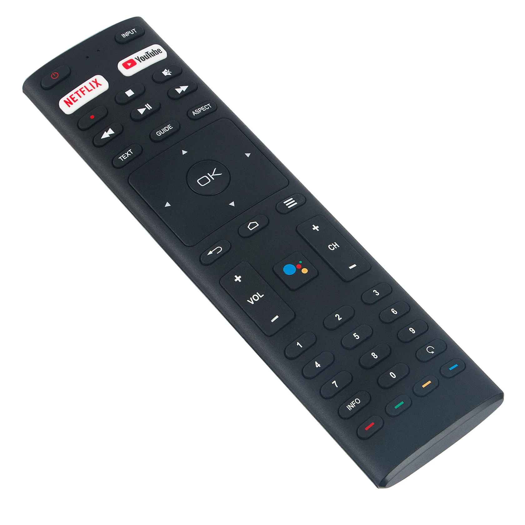 New Voice Replaced Remote Control Fit For Konka Android TV and BLAUPUNKT and JVC and Dyon HYUNDAI Smart  TV