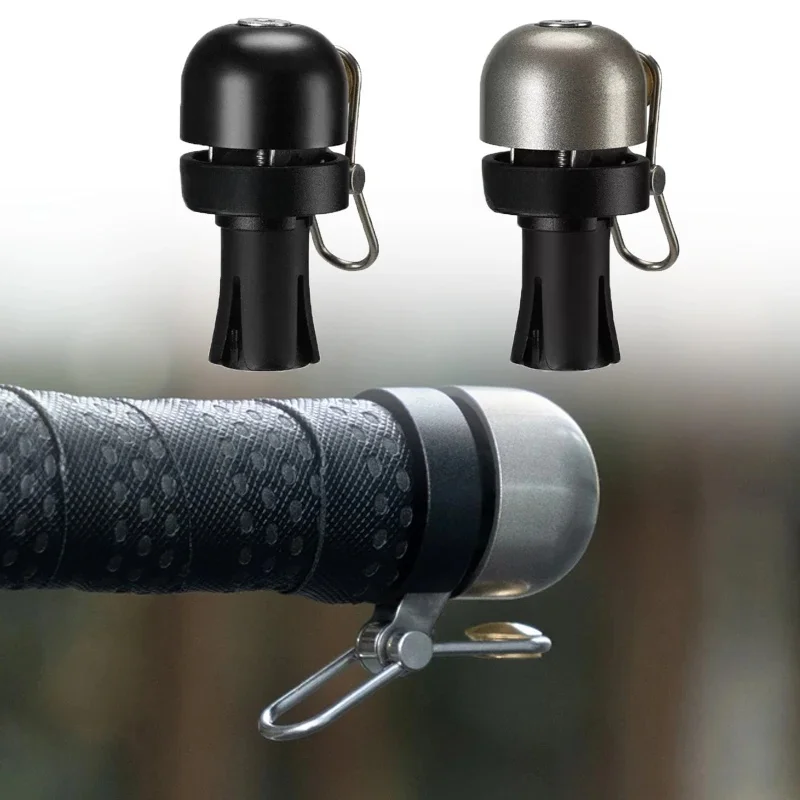 AliExpress DVLTS Bicycle Bell Aluminum Alloy Bell 80db Decibel MTB Road Bike Horn Bicycle Handle Bells Ring Suitable for 22.2mm handlebar Bell