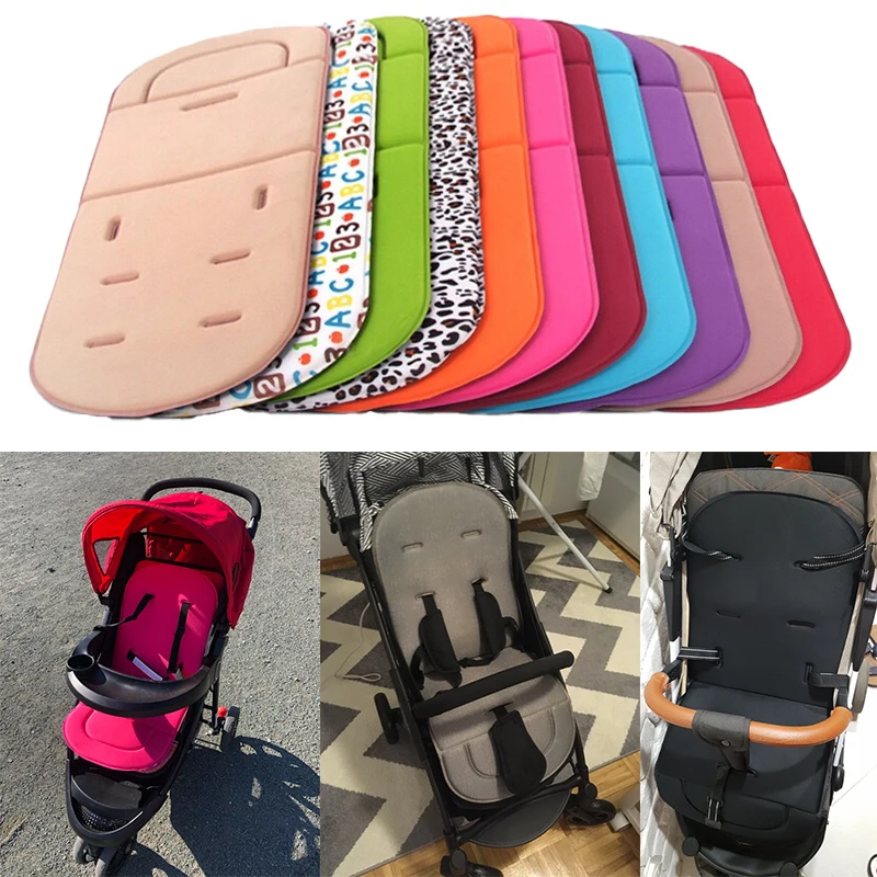 Almohadilla cómoda para cochecito de bebé, cojín de asiento suave General para las cuatro estaciones, alfombrilla para asiento de carrito de niños,