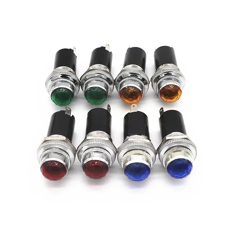 Wskaźnik audio wzmacniacza Fender, wskaźnik zasilania, wskaźnik LED zasilania, wskaźnik sygnału, wbudowana lampa 6.3V, 5 sztuk — zdjęcie produktu 7