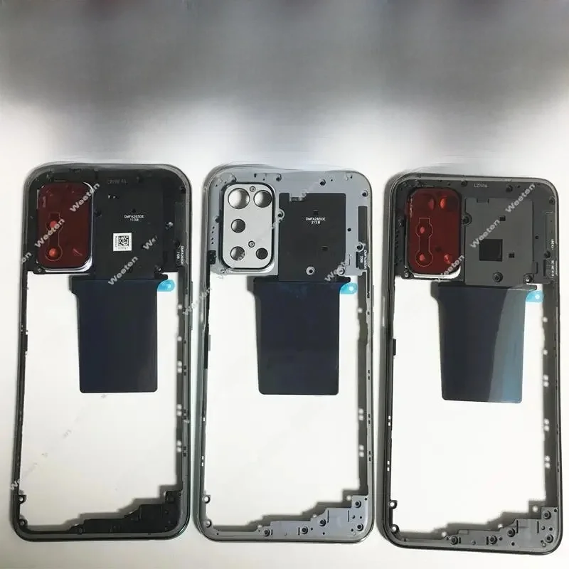 Dla OPPO A54 A54s 4G 5G Obudowa środkowej ramki Osłona ramki środkowej z bocznym przyciskiem Części obiektywu ramki aparatu — zdjęcie produktu 4